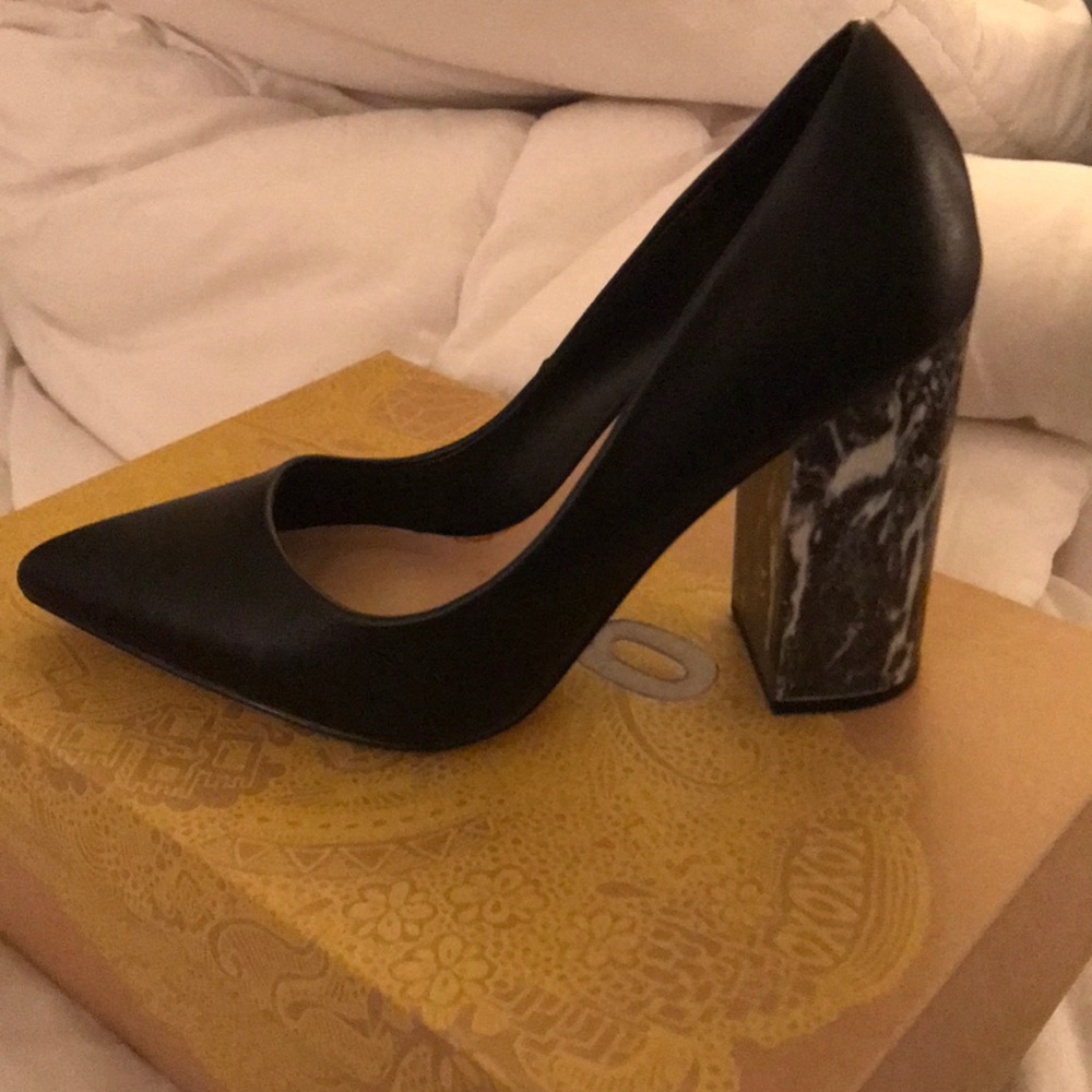 New Mix No. 6 blocks heel pumps - 7 1/2